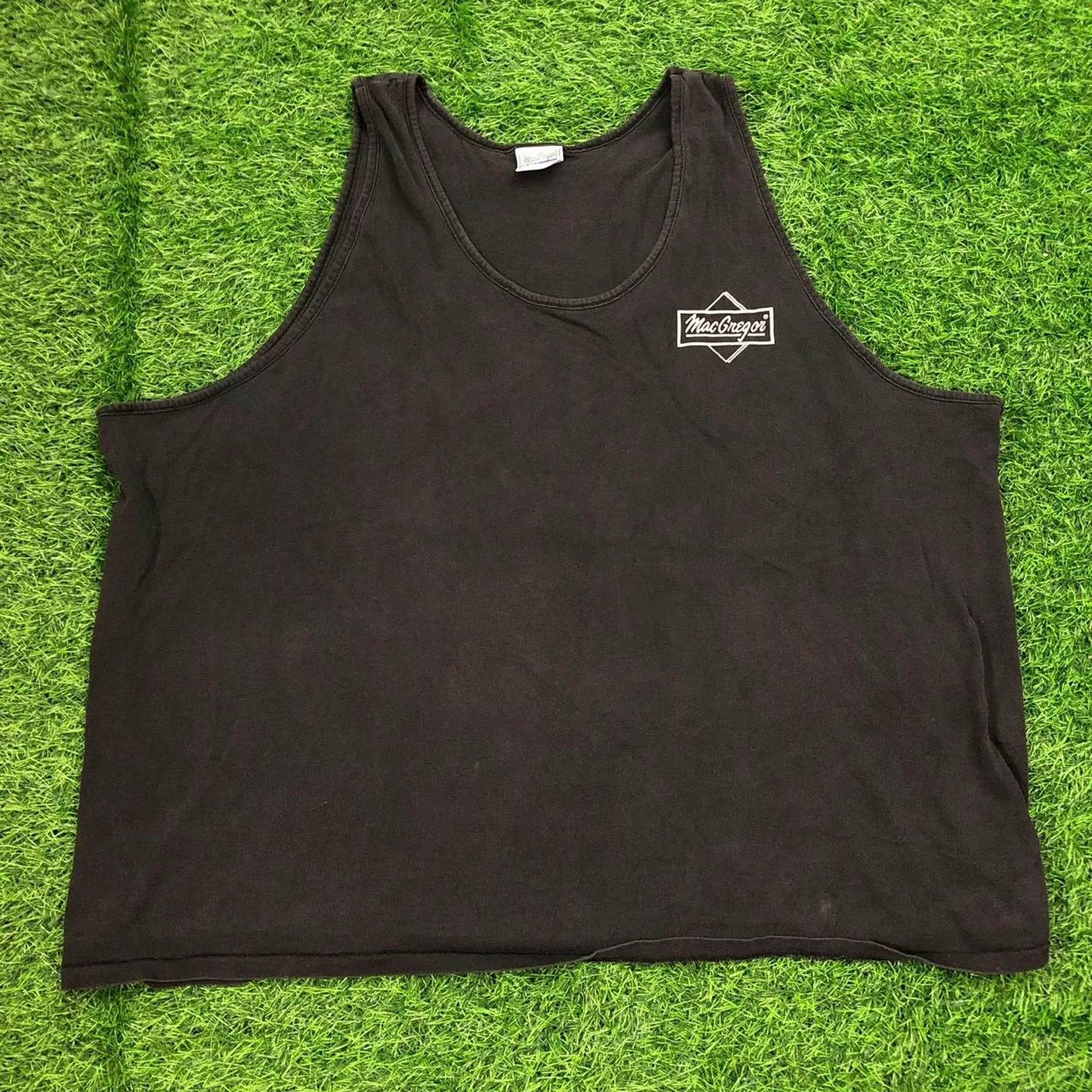 Other Tank Tops Sleeveless Other Men’s Heather Grey MacGregor Muscle Tank Top Gray