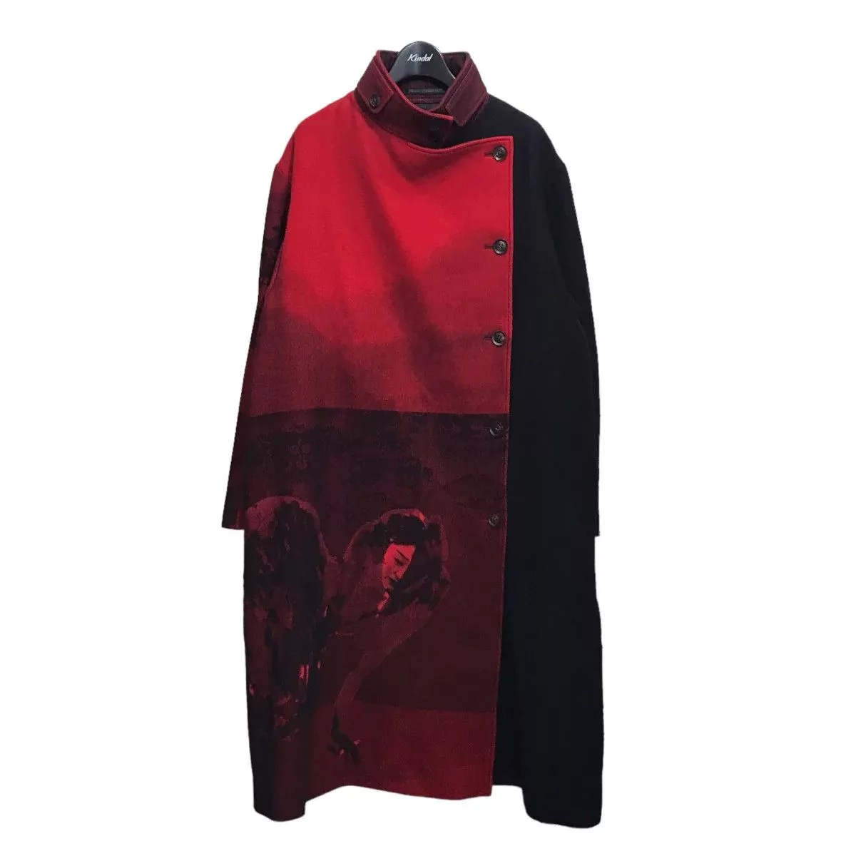 Yohji Yamamoto Sweaters Knitwear YOHJI YAMAMOTO pour homme 18AW right front dress coat Black
