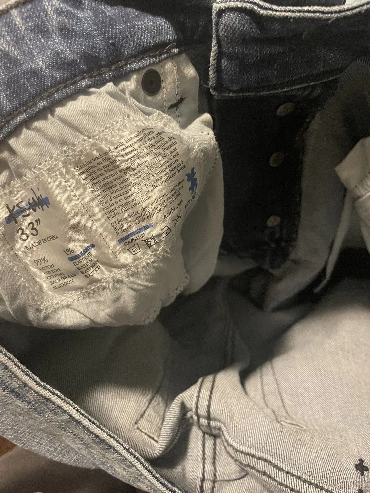 Ksubi Denim blue ksubi jeans