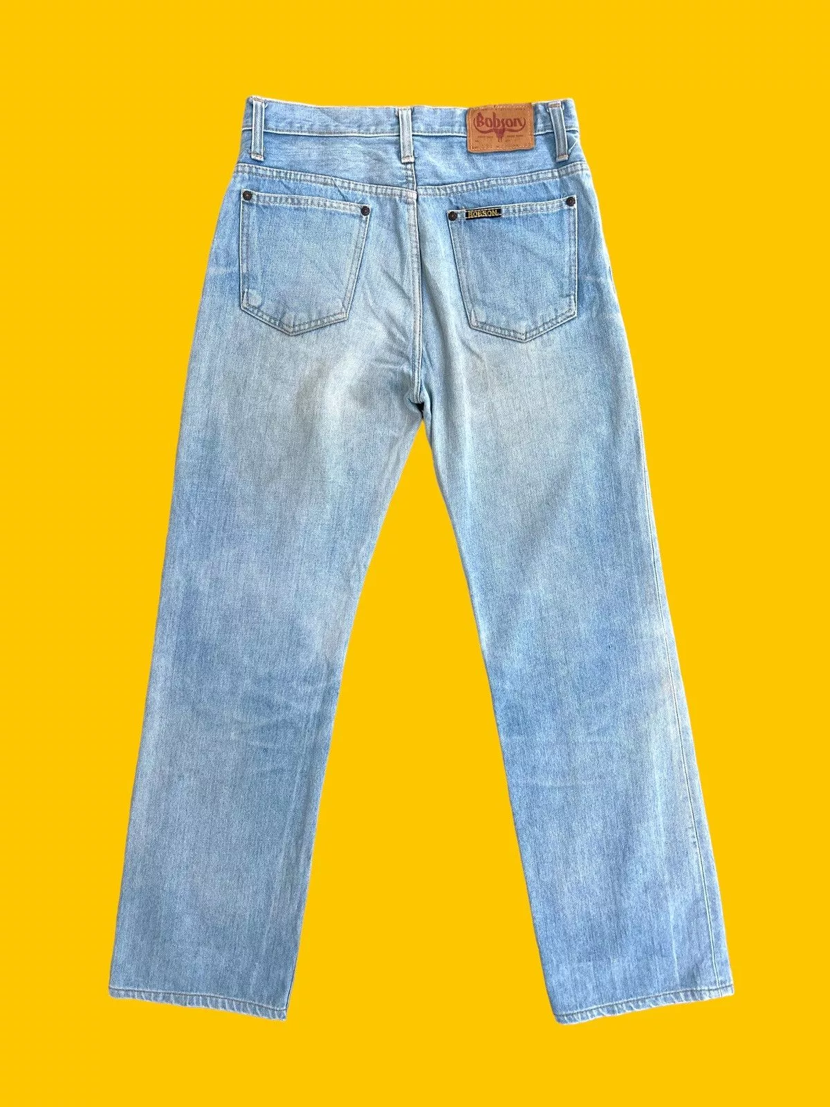 Jean Denim Jean 🔥 Bobson Light Blue Distressed Rusty Denim W29 🔥