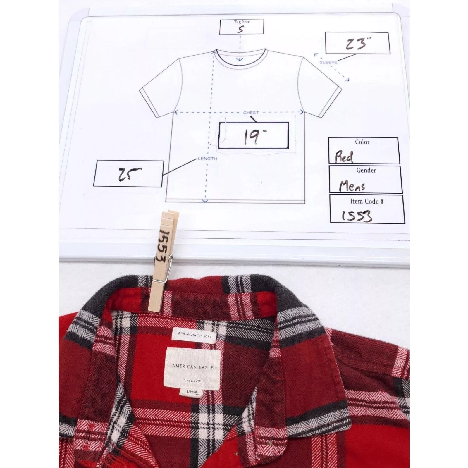 American Eagle Outfitters Shirts Button Ups American Eagle Outfitters American Eagle Button Up Shirt Adult Mens Size Small S Red