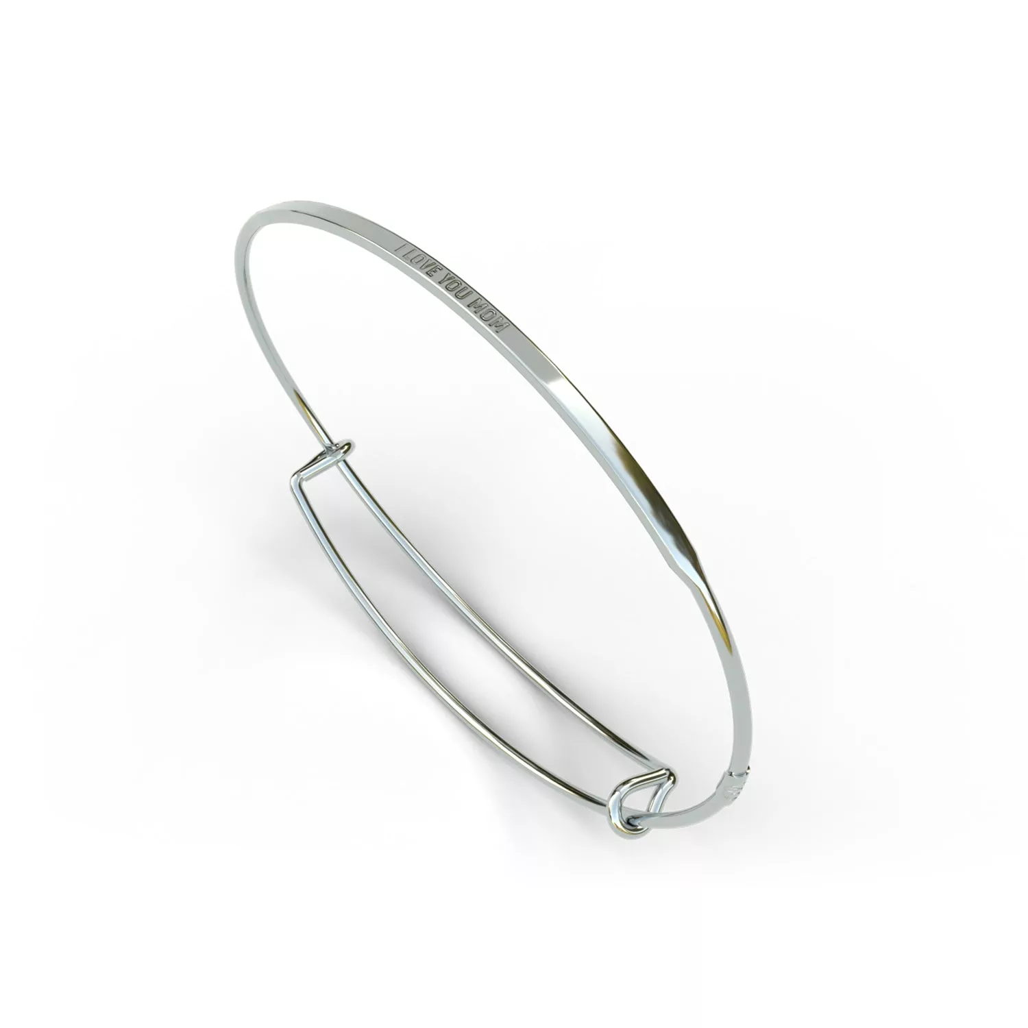 I Love You Mom Bangle