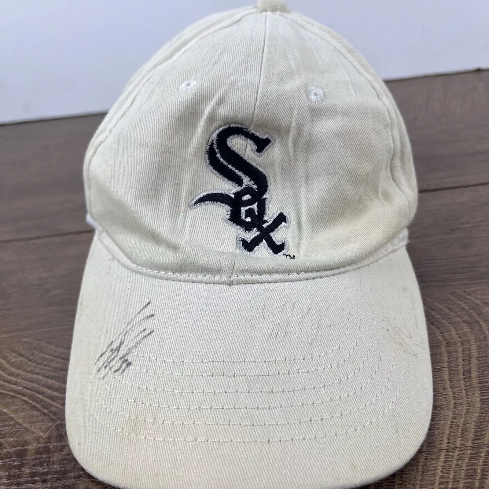 Other Hats Other Chicago White Sox Hat White Chicago Adjustable Hat White Adu