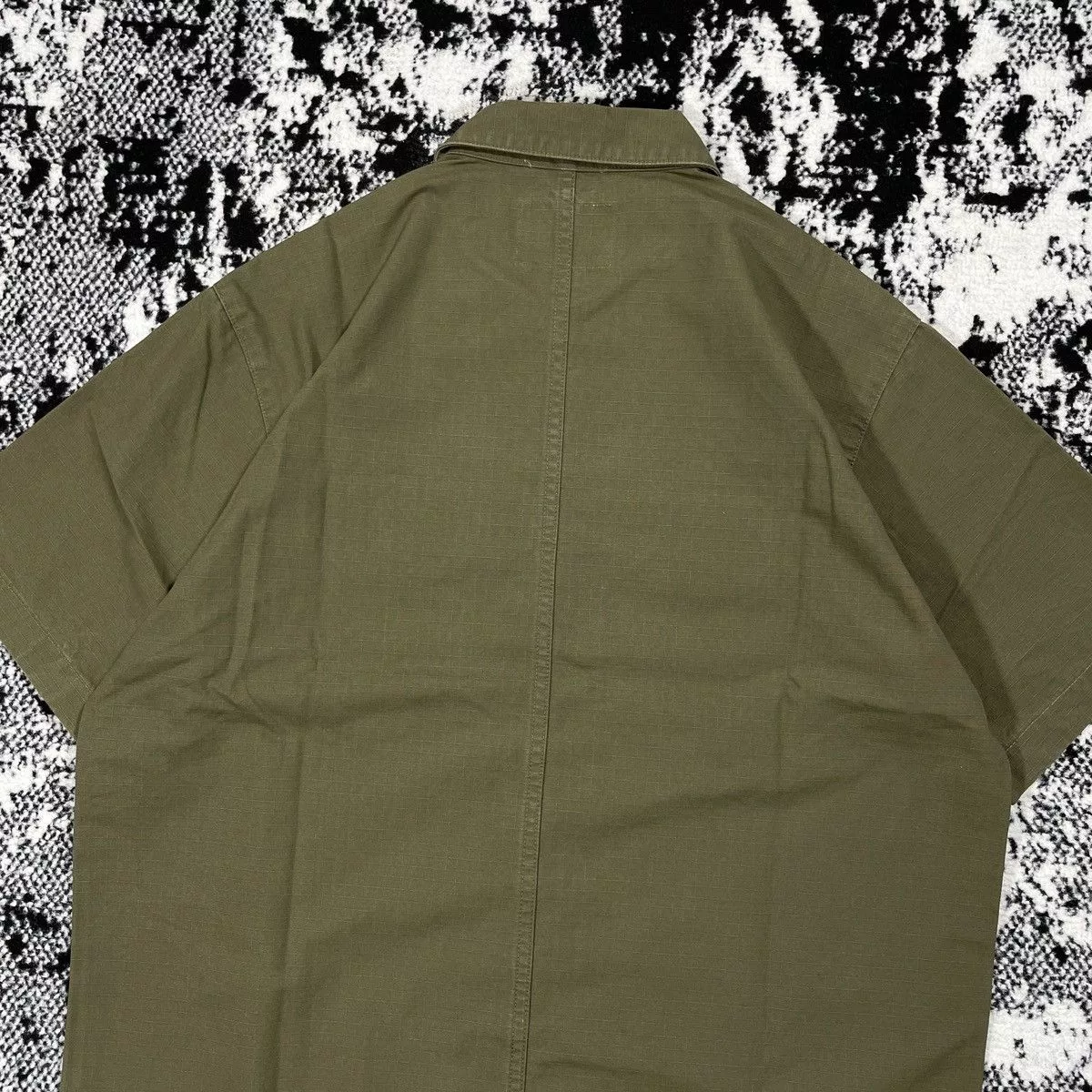 Wtaps Shirts Button Ups WTAPS BUDS SS SHIRT COTTON RIPSTOP 2019 Green