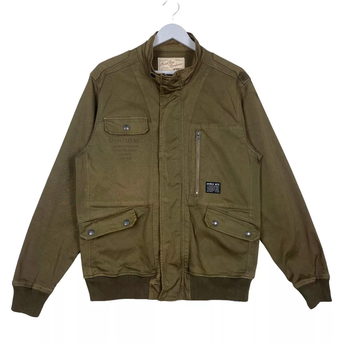 Avirex Light Jackets 💥AVIREX TYPE A2 MODERN BOMBER JACKET Green