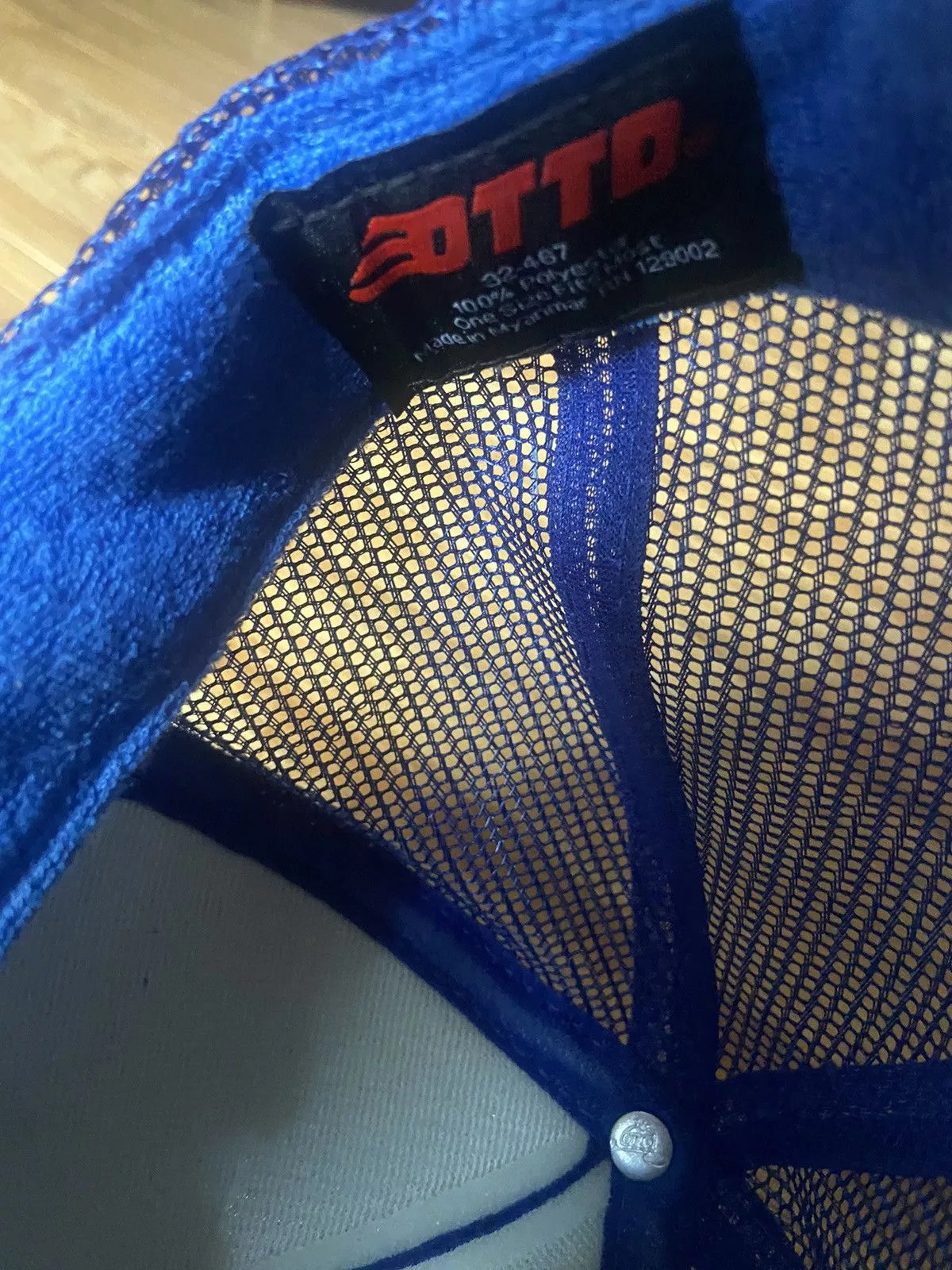 Other Hats Other Trucker hat Blue Vintage