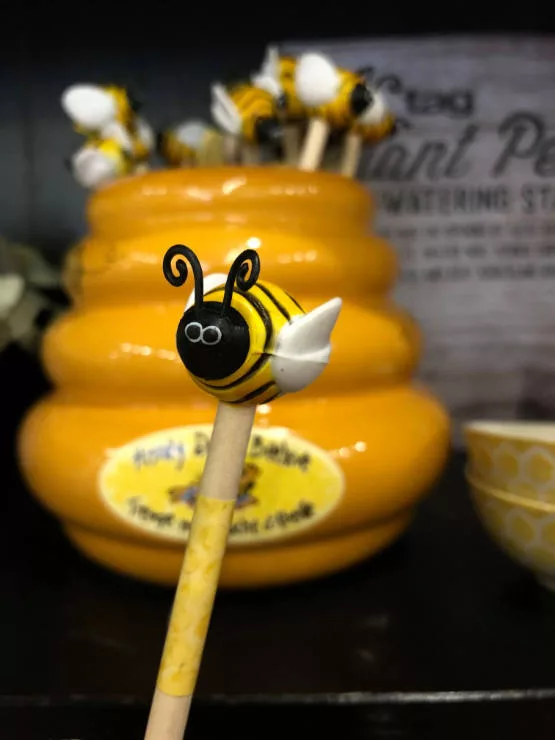 Bee Hive Honey Dipper