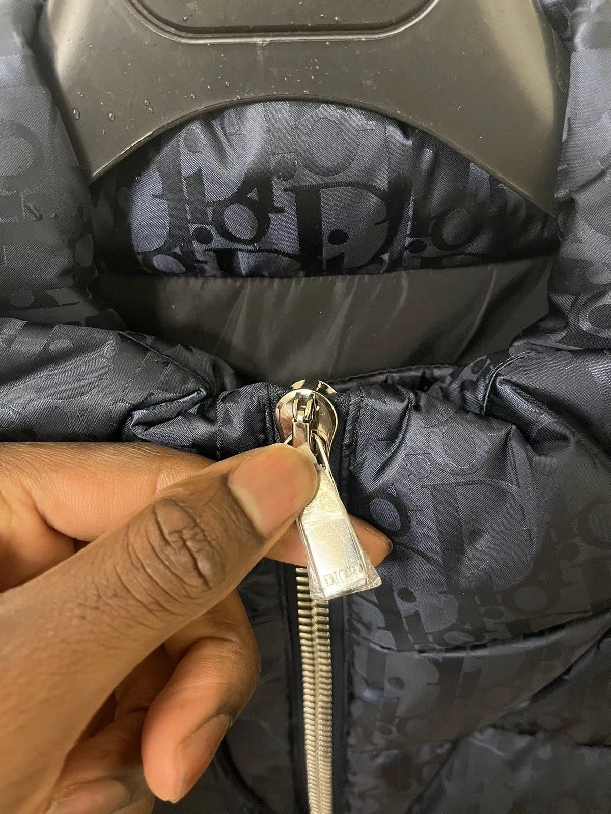 Dior Vests Dior Oblique Vest Blue
