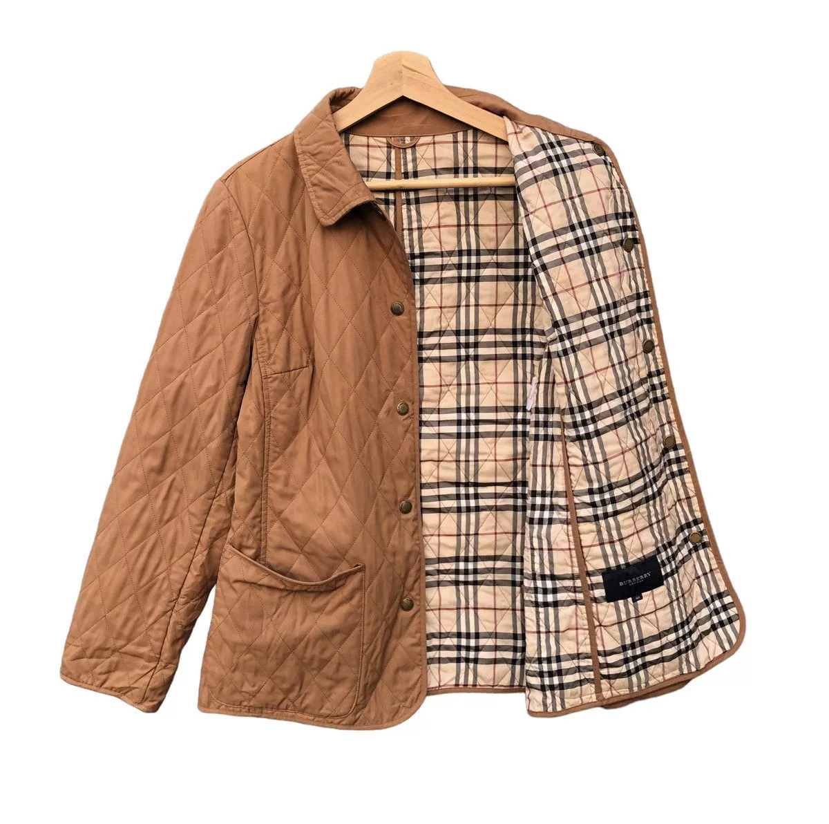 Burberry Jackets Burberry check coach jacket Brown Vintage