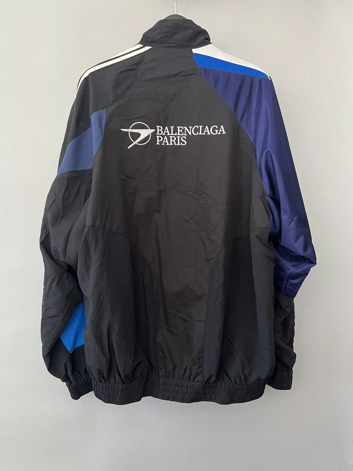 Balenciaga Light Jackets Balenciaga Split Track Suit Jacket Black