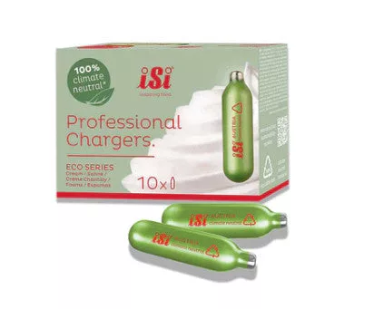 Eco N2O Chargers 10/pack