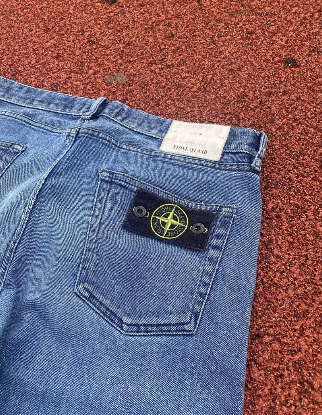 Stone Island denim pants Blue