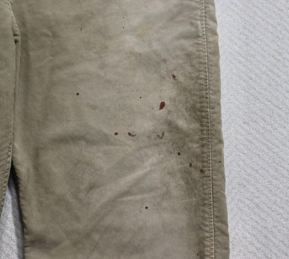Visvim Casual Pants Visvim 22ss Overalls G.Cords Beige