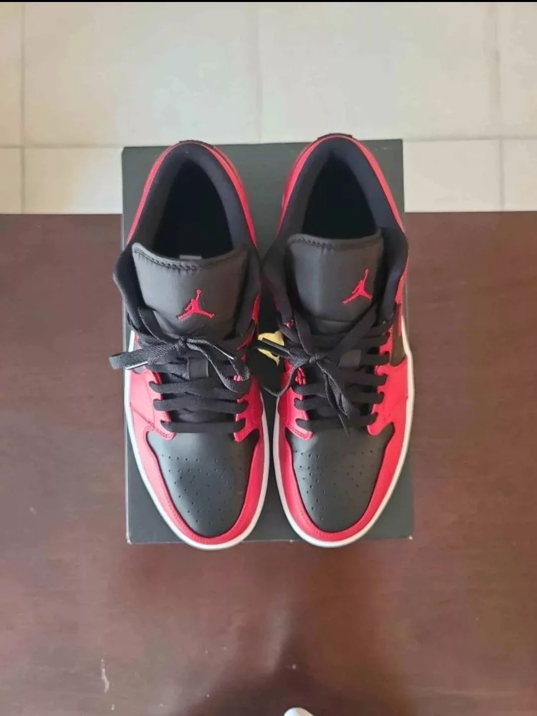 Nike Low Top Sneakers Nike Air Jordan 1 Low Reverse Bred Black
