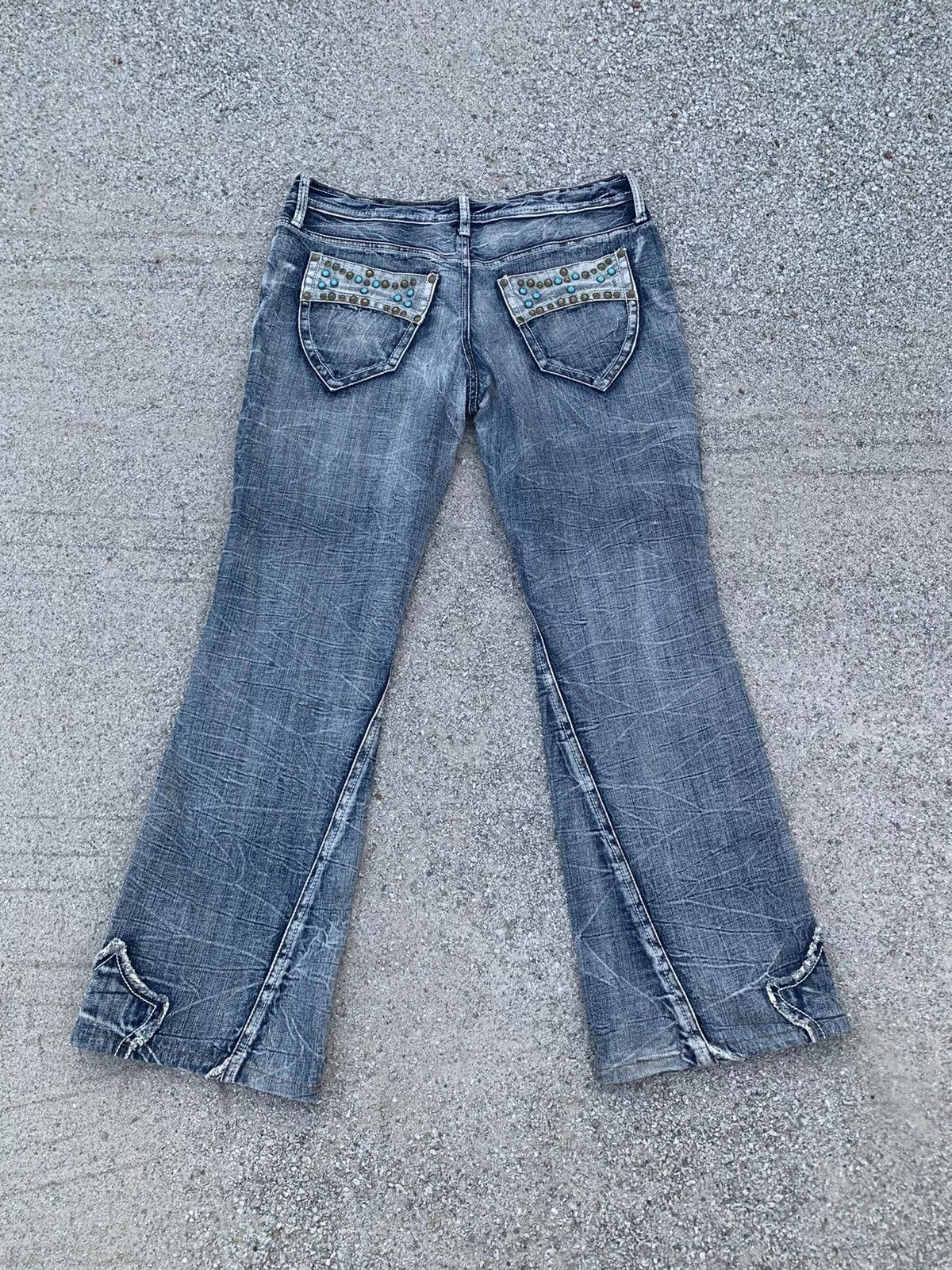 semanticdesign Denim semanticdesign 💥Flared💥Semantic Design Nice Design Jeans Pants Blue Vintage