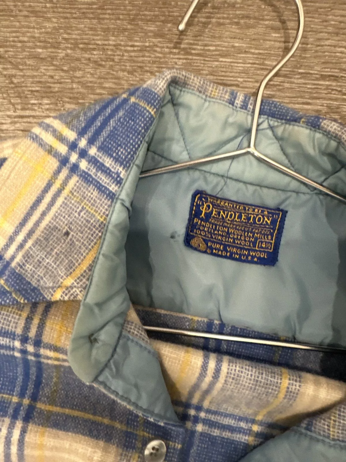 Pendleton Sweaters Knitwear Pendleton vintage flannel Blue