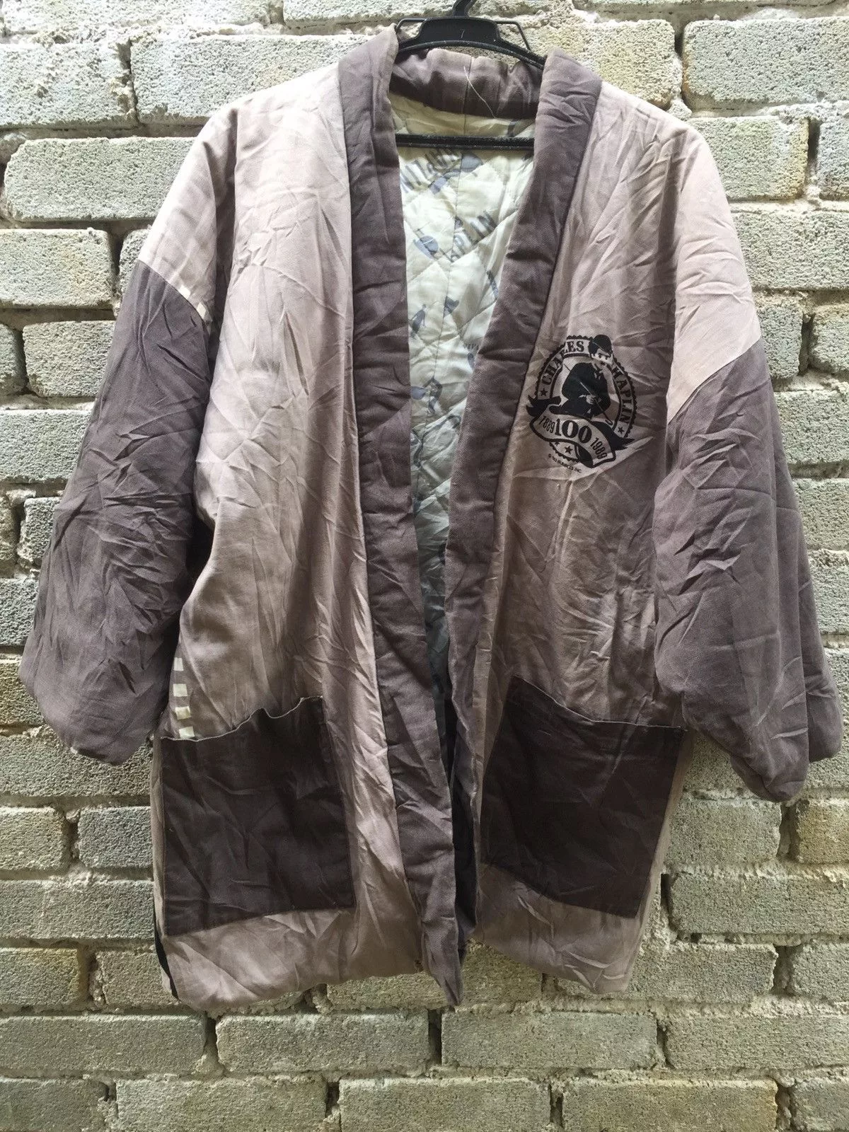 Japanese Brand Light Jackets Japanese Brand ❗️Rare❗️OVP Charlie Chaplin Vintage Kimono Brown