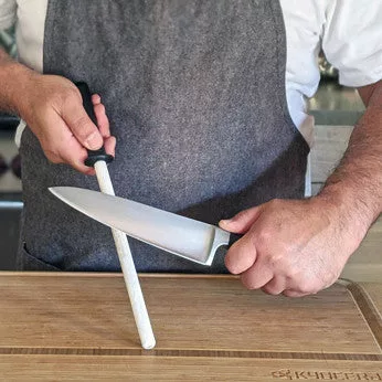 9" Ceramic Sharpening Rod for Steel Knives