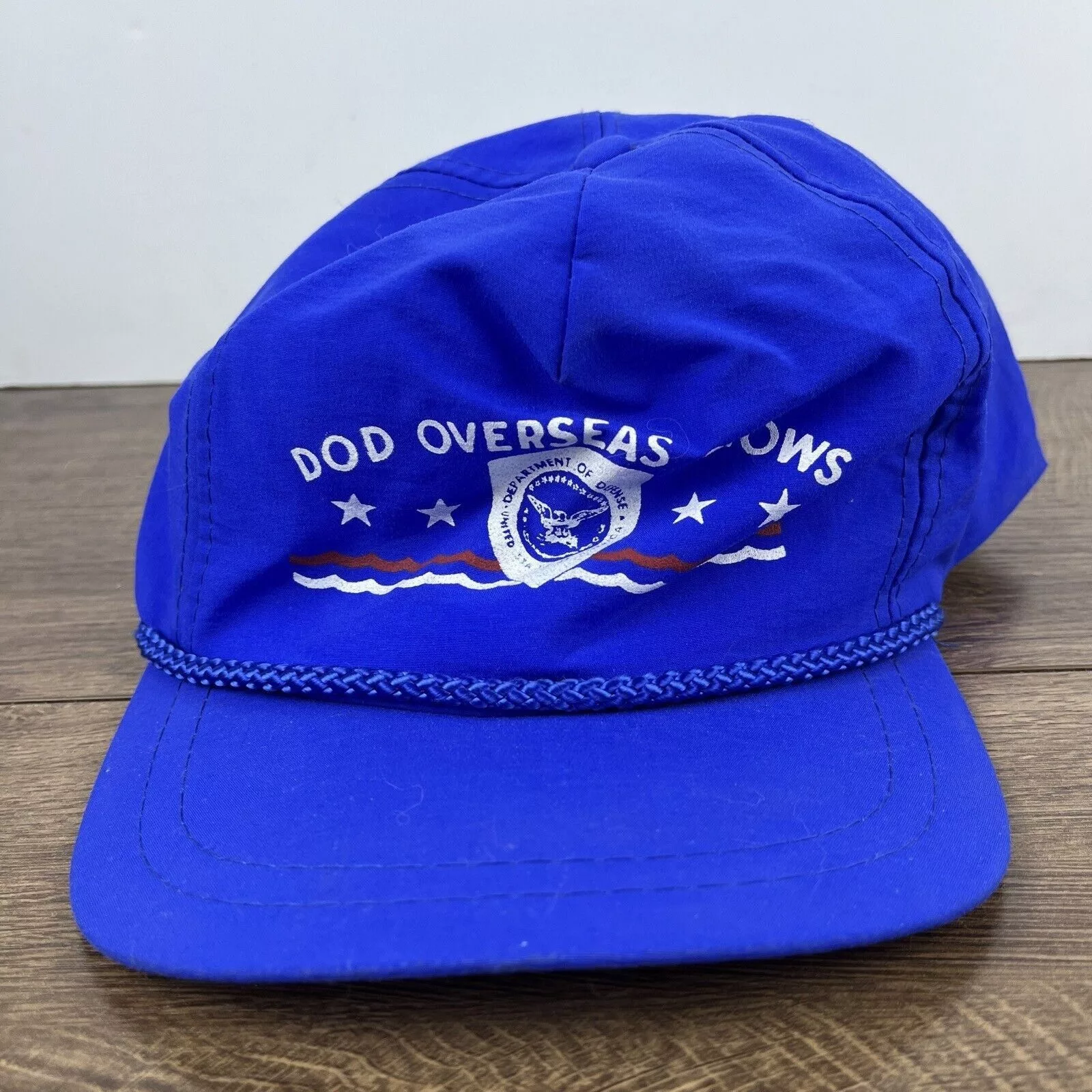Other Hats Other DOD Overseas Shows Hat DOD Blue Hat Snapback Adjustable Adul
