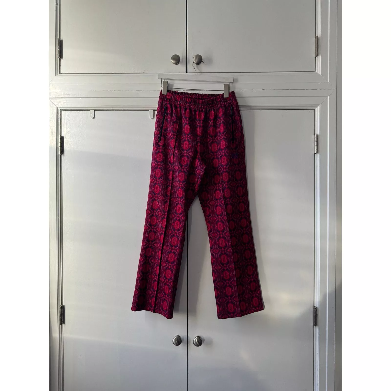 Needles Casual Pants Needles Gem Track Pants Red