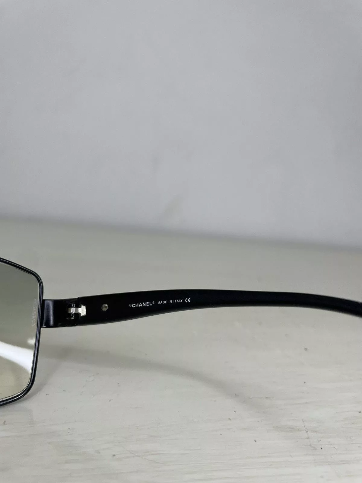Early 2000 Chanel Sunglasses Y2K Black