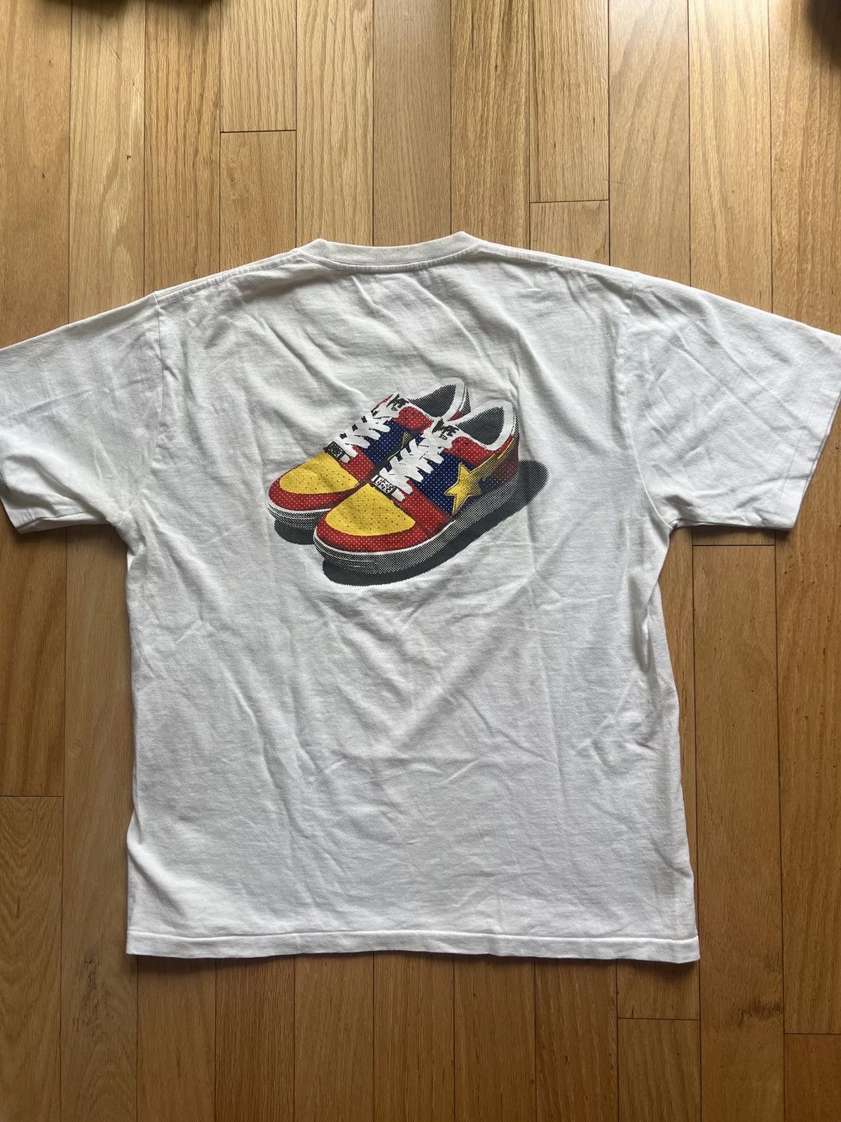 Bape Short Sleeve T Shirts Bape tee White