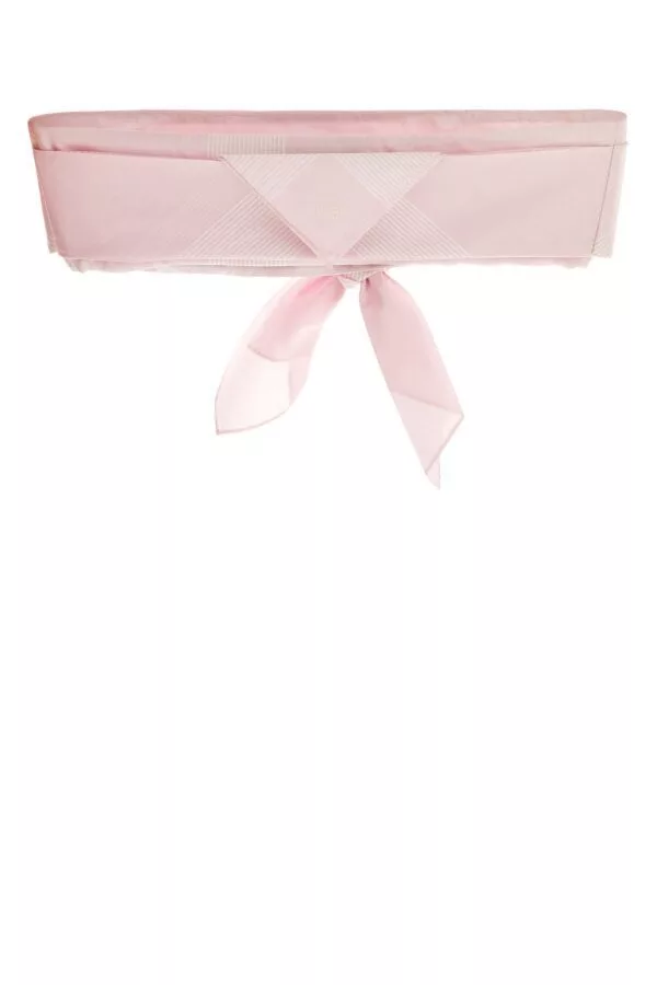 Prada Polos Prada Pastel Pink Cotton Crop-Top Multi