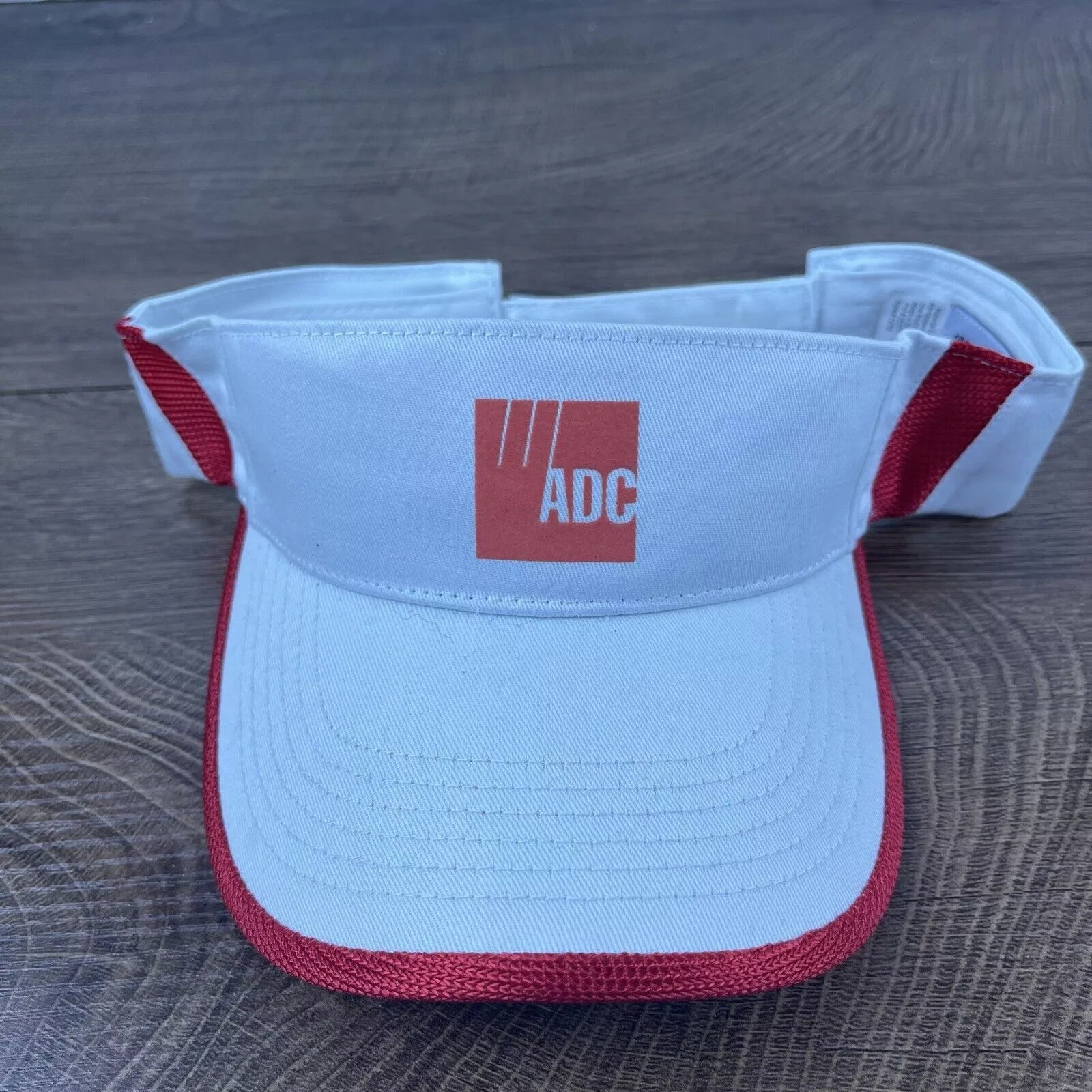 Other Hats Other ADC W Visor Hat White ADC Cap Hat Adjustable Hat ADC White A