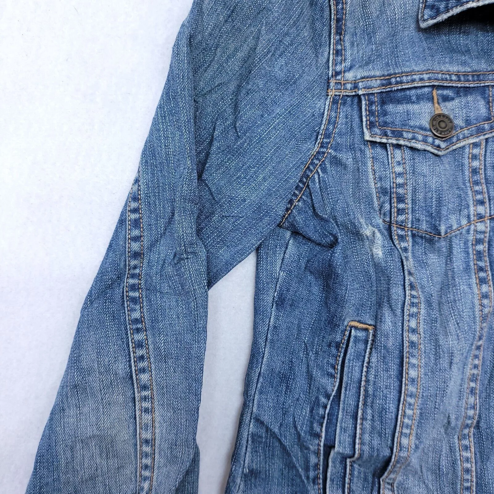 Old Navy Jackets Old Navy Casual Button Denim Jean Jacket Womens Size S Blue