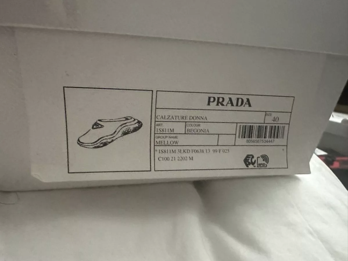 Prada Slip Ons prada Pink