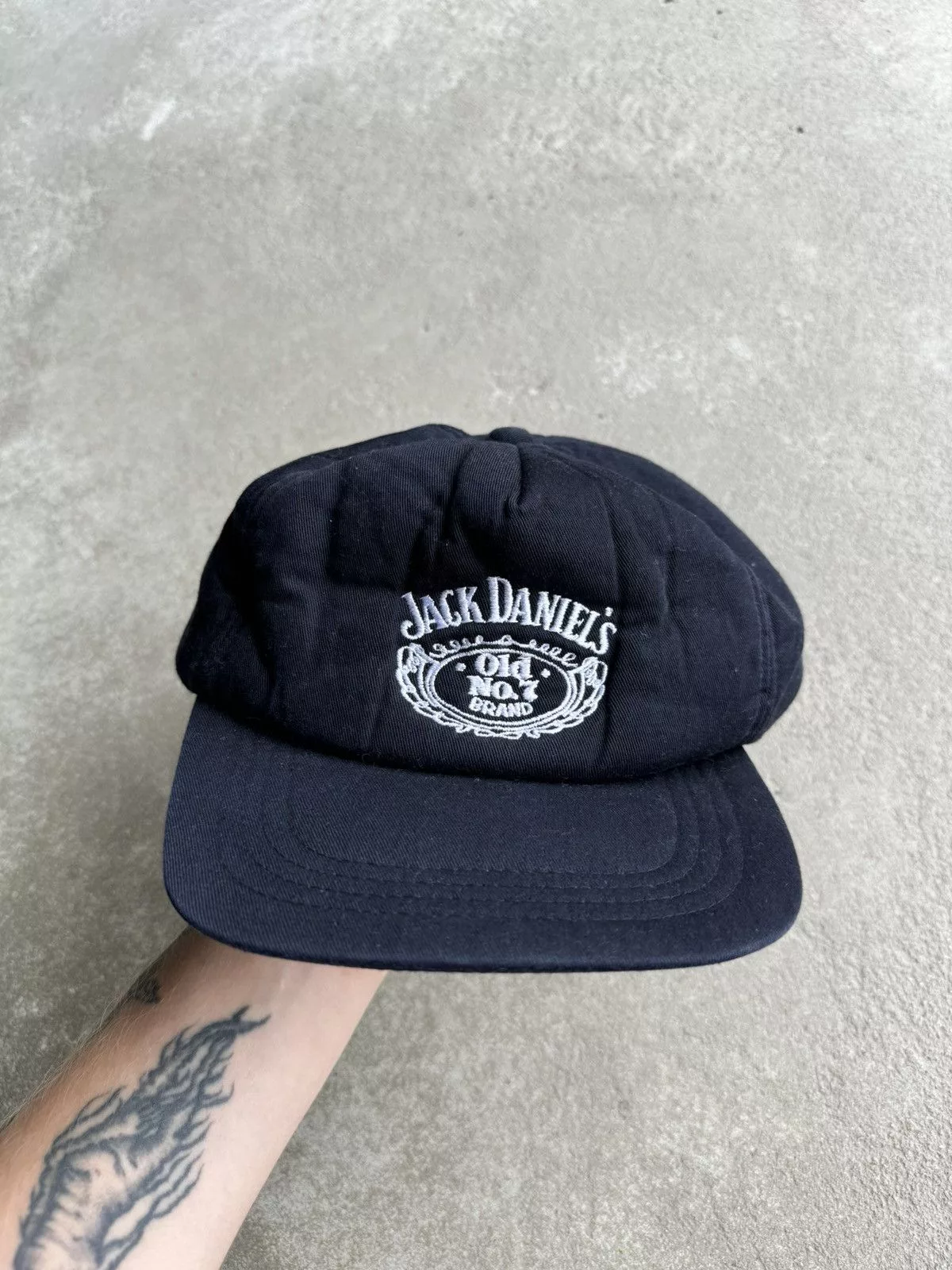 Vintage Hats Vintage 90’s Jack Daniels Hat Black