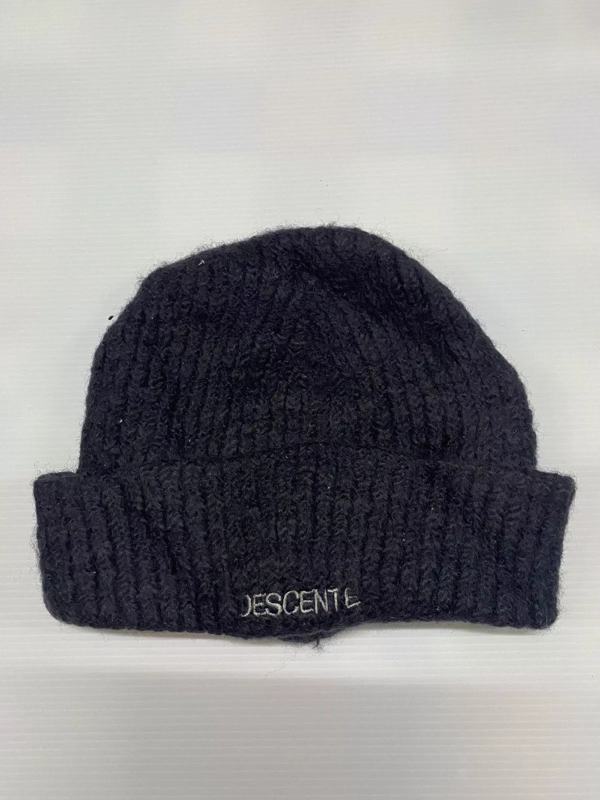 Descente Hats Winter Session Descente Embroidery Beanie Hats Gray