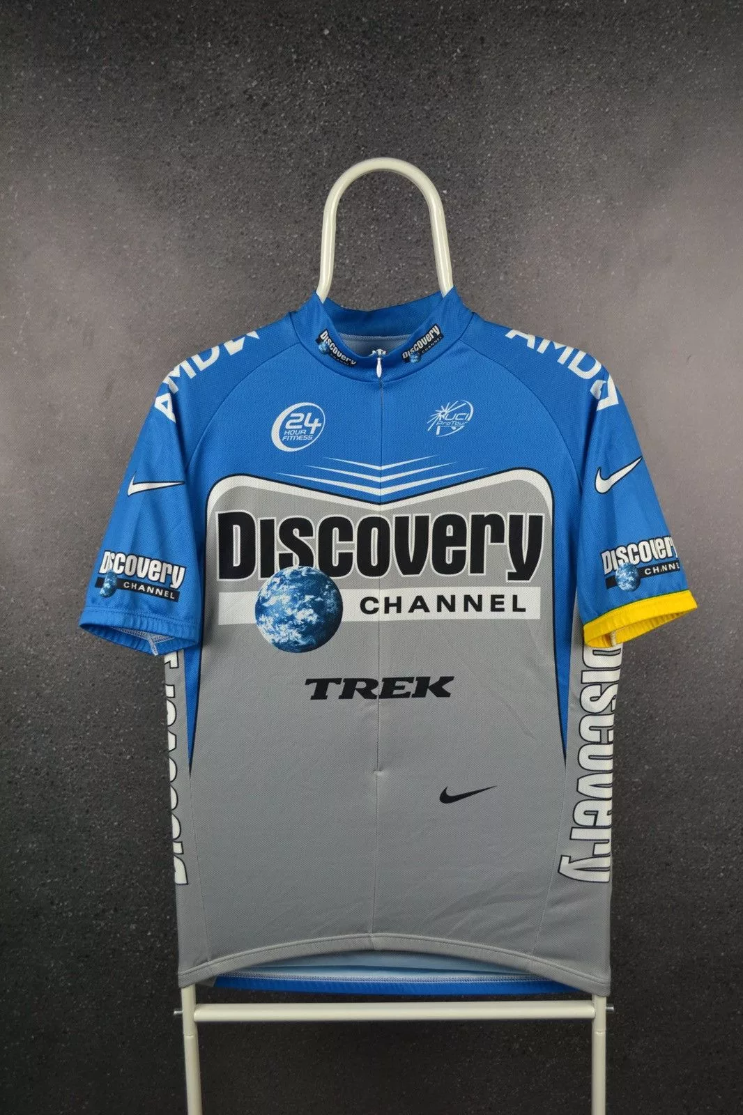 Nike Jerseys Nike retro cycling jersey trek Discovery pro tour Multi