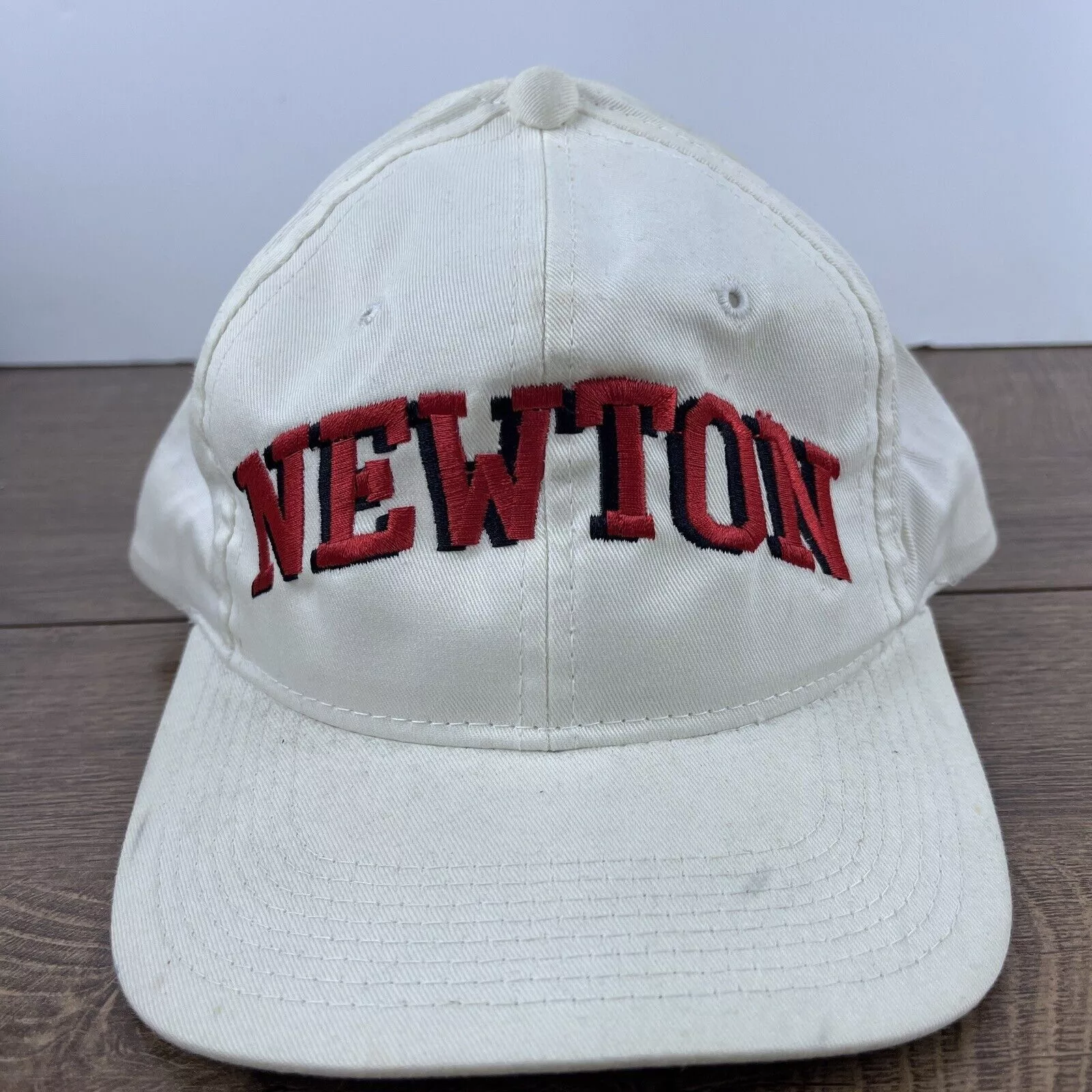 Other Hats Other Newton Hat Newton High School White Hat Adjustable Snapback