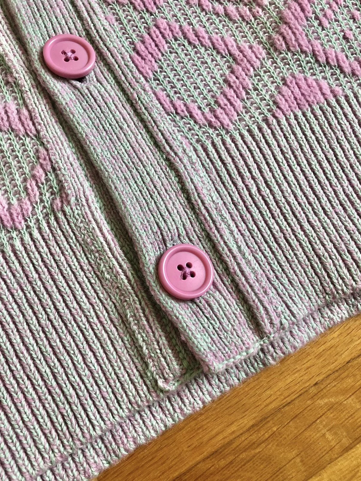 Acne Studios Sweaters Knitwear Acne Studios Pink/Blue Cardigan