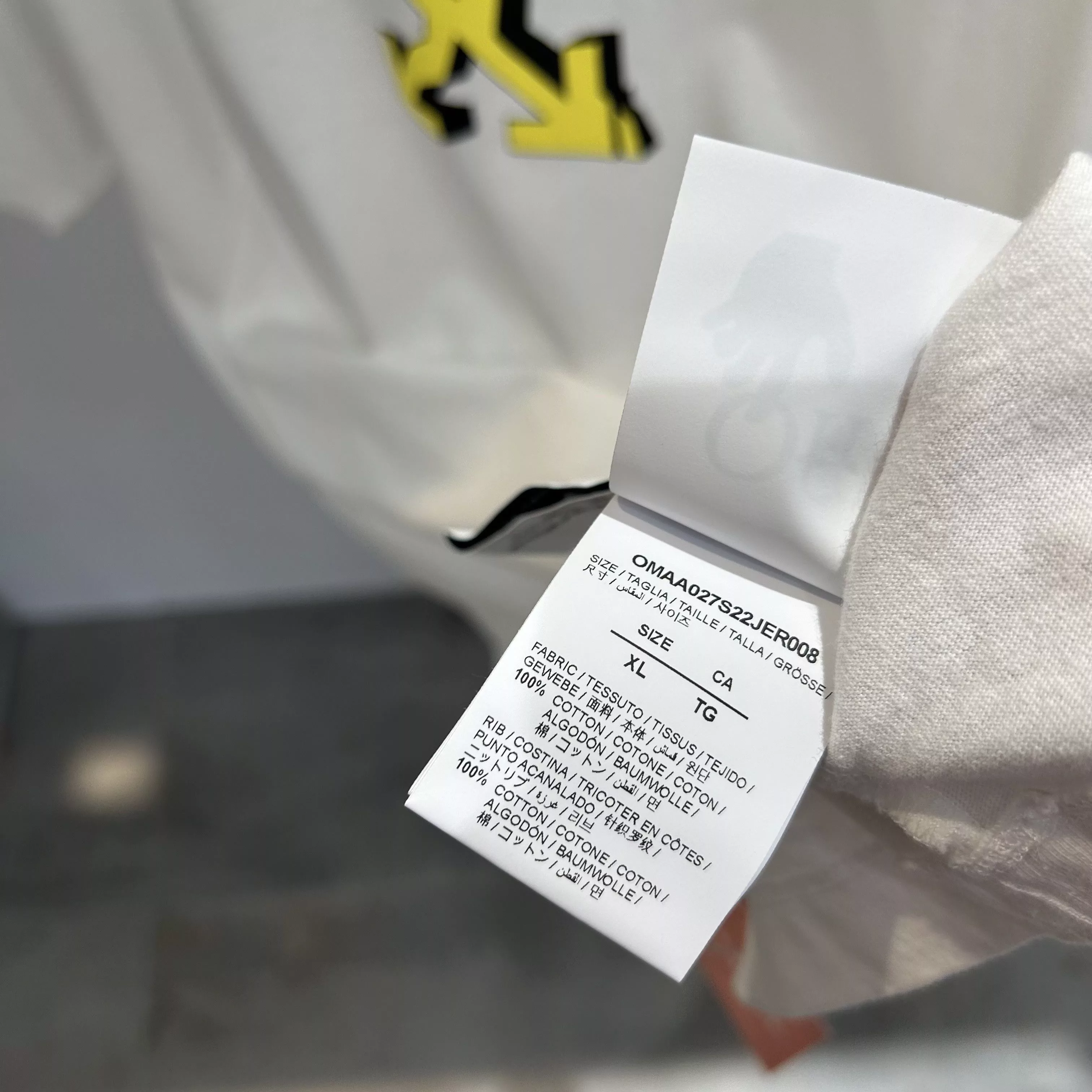 Off-White Short Sleeve T Shirts Off-White Wizard Graffiti Tee