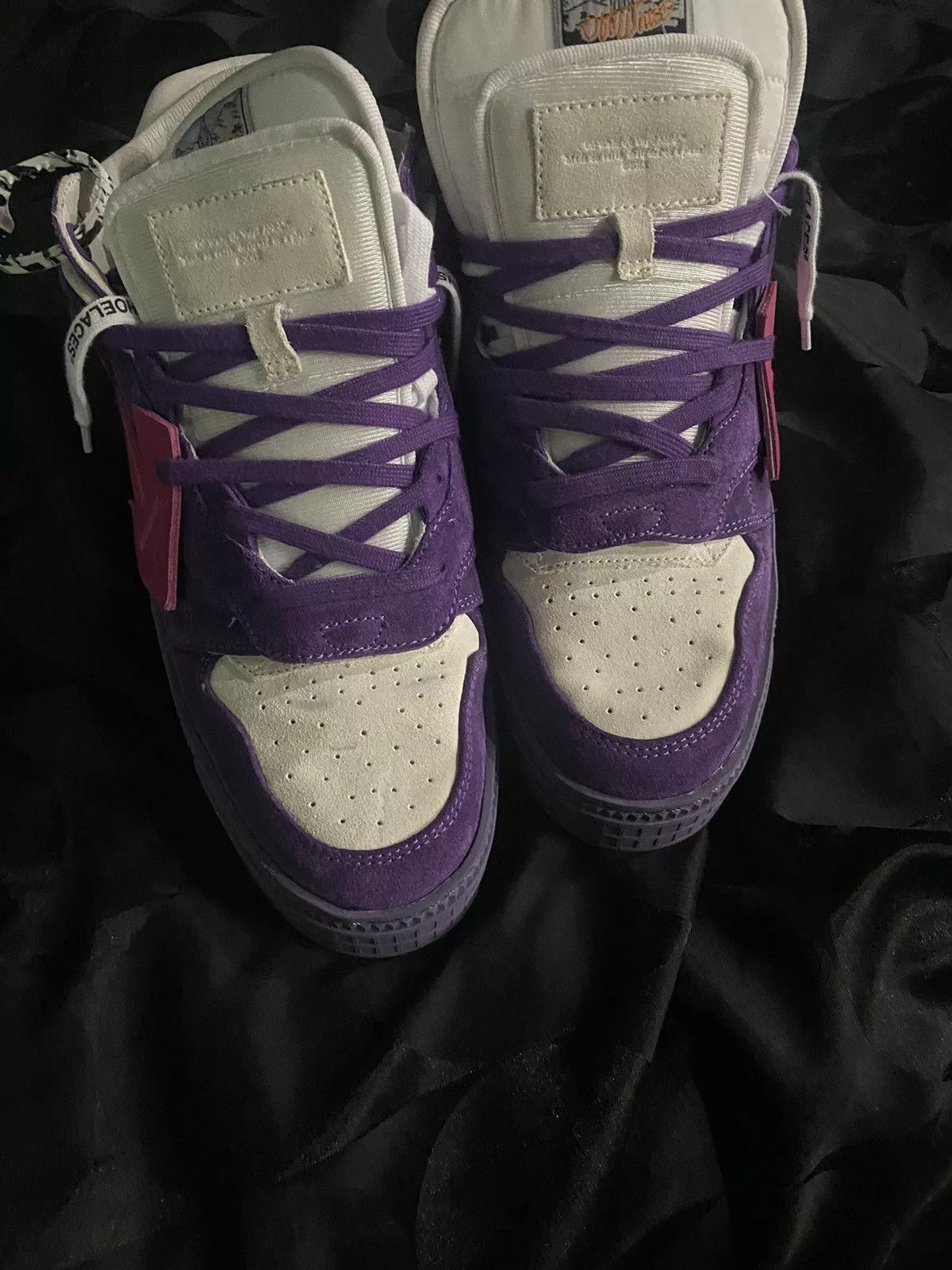 Off-White Low Top Sneakers Off-White Off- White Air Force Purple