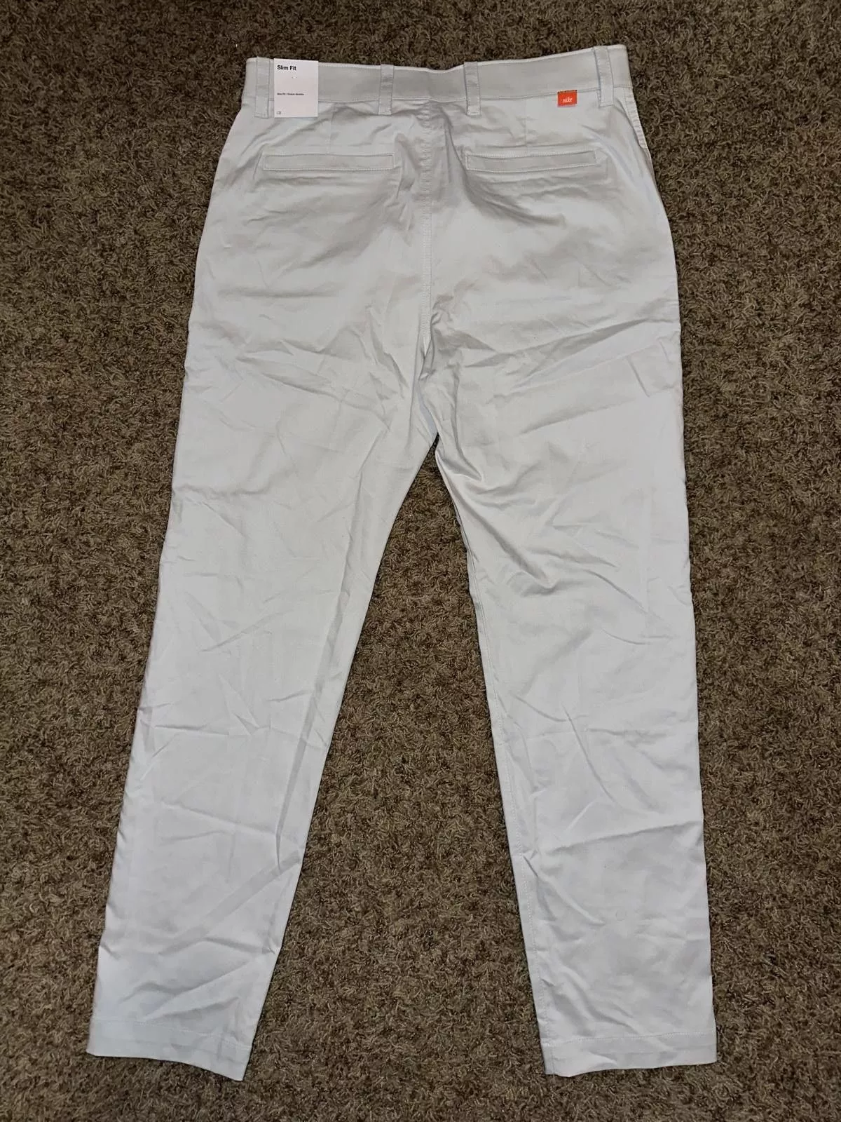 Nike Denim Nike Men's Flex UV Chino Golf White Pants
