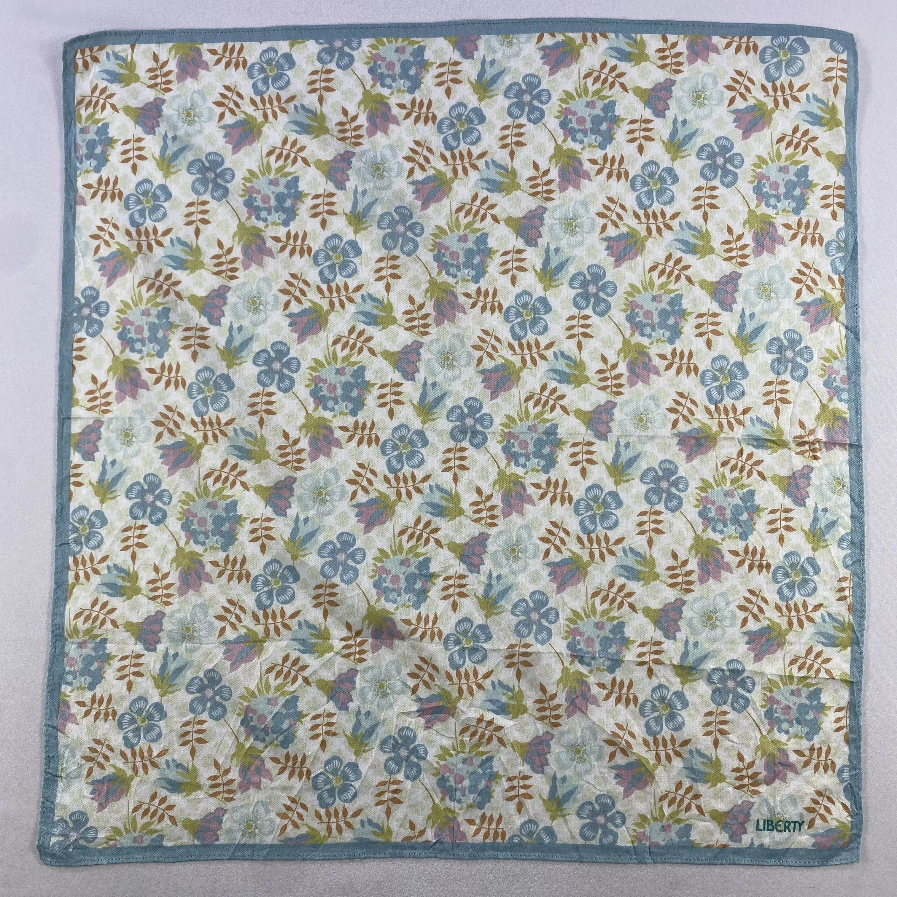 Liberty Ties Pocketsquares Liberty × Vintage Liberty Bandana/ Handkerchief / Neckerchief Multi
