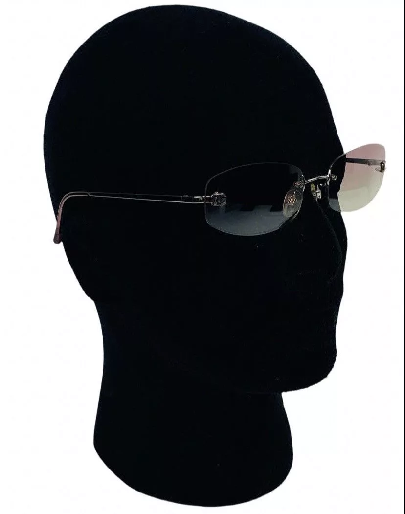Chanel Sunglasses Chanel 124/58 CC Logo Sunglasses Pink