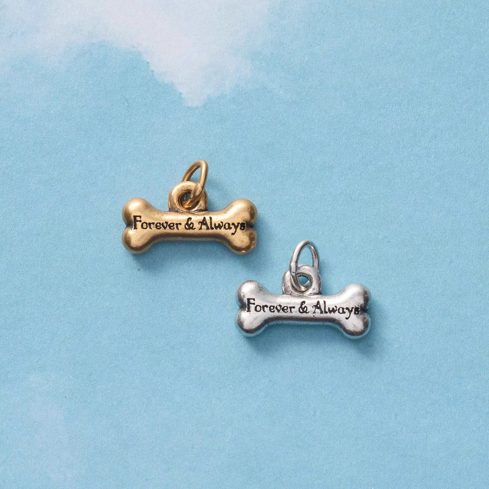 Forever & Always Bone Charm