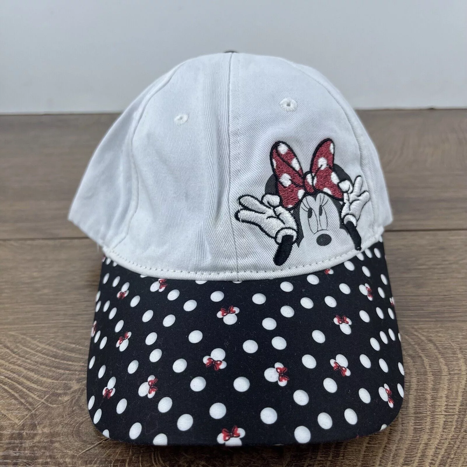 Other Hats Other Minni Mouse Hat Mini Mouse Hat White Adjustable Hat White Ad