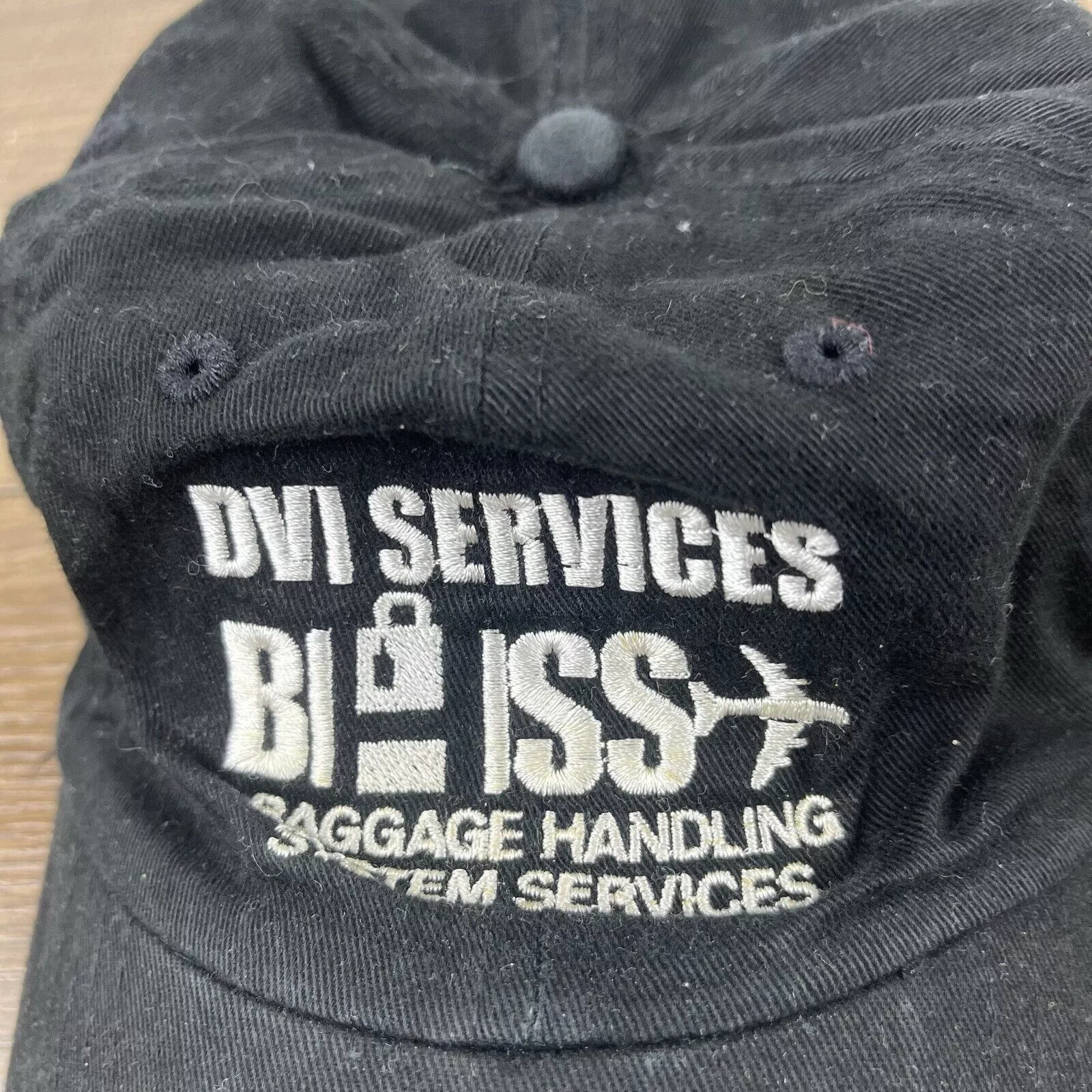 Other Hats Other DVI Services Hat BI ISS Black Hat Adjustable Baggage Handlin