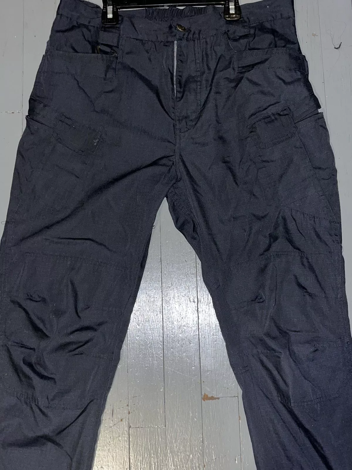 Vintage Casual Pants Vintage Japanese cargo Black