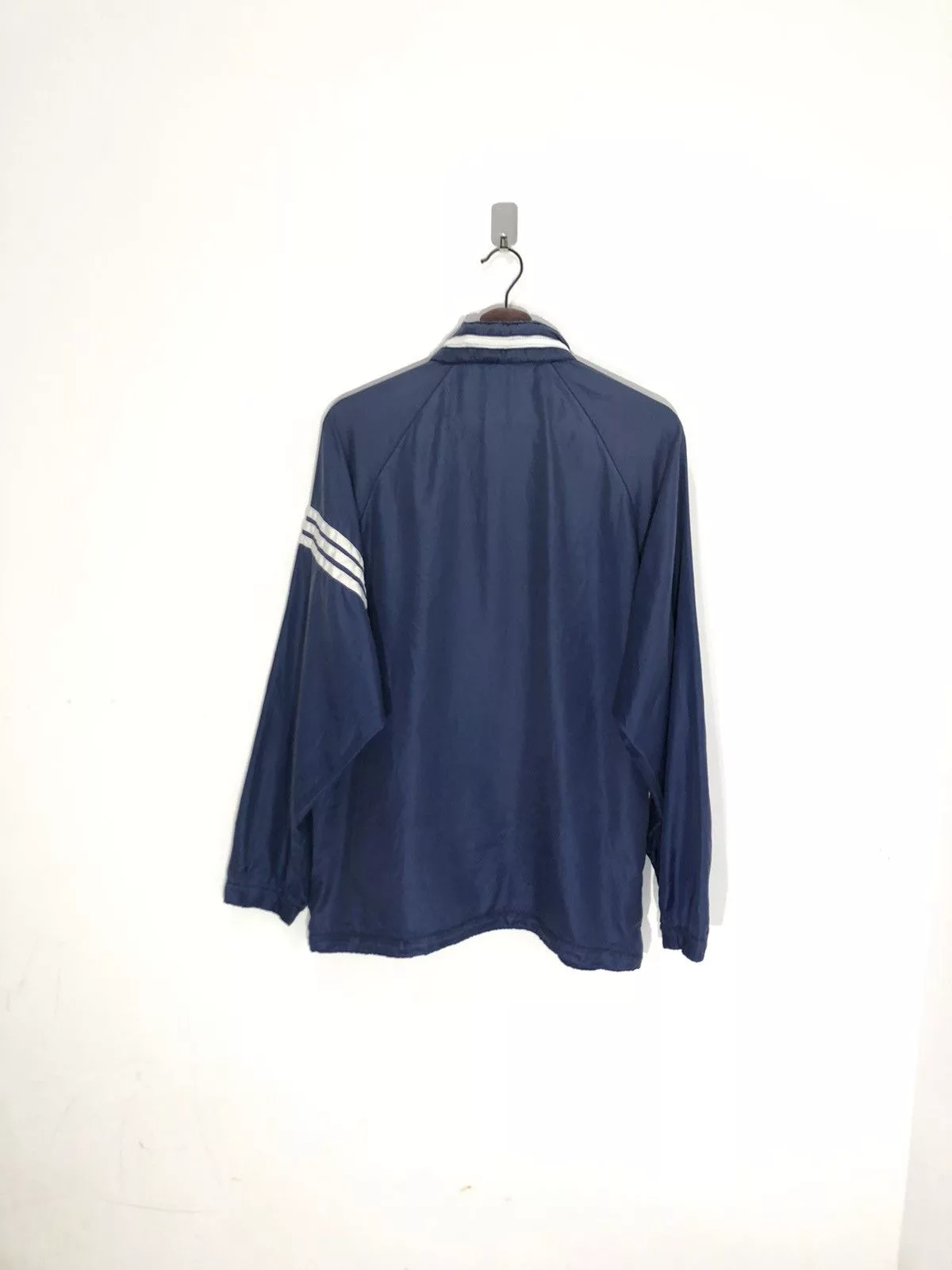 Adidas Light Jackets Adidas 3 Stripe Windbreaker J17 Blue