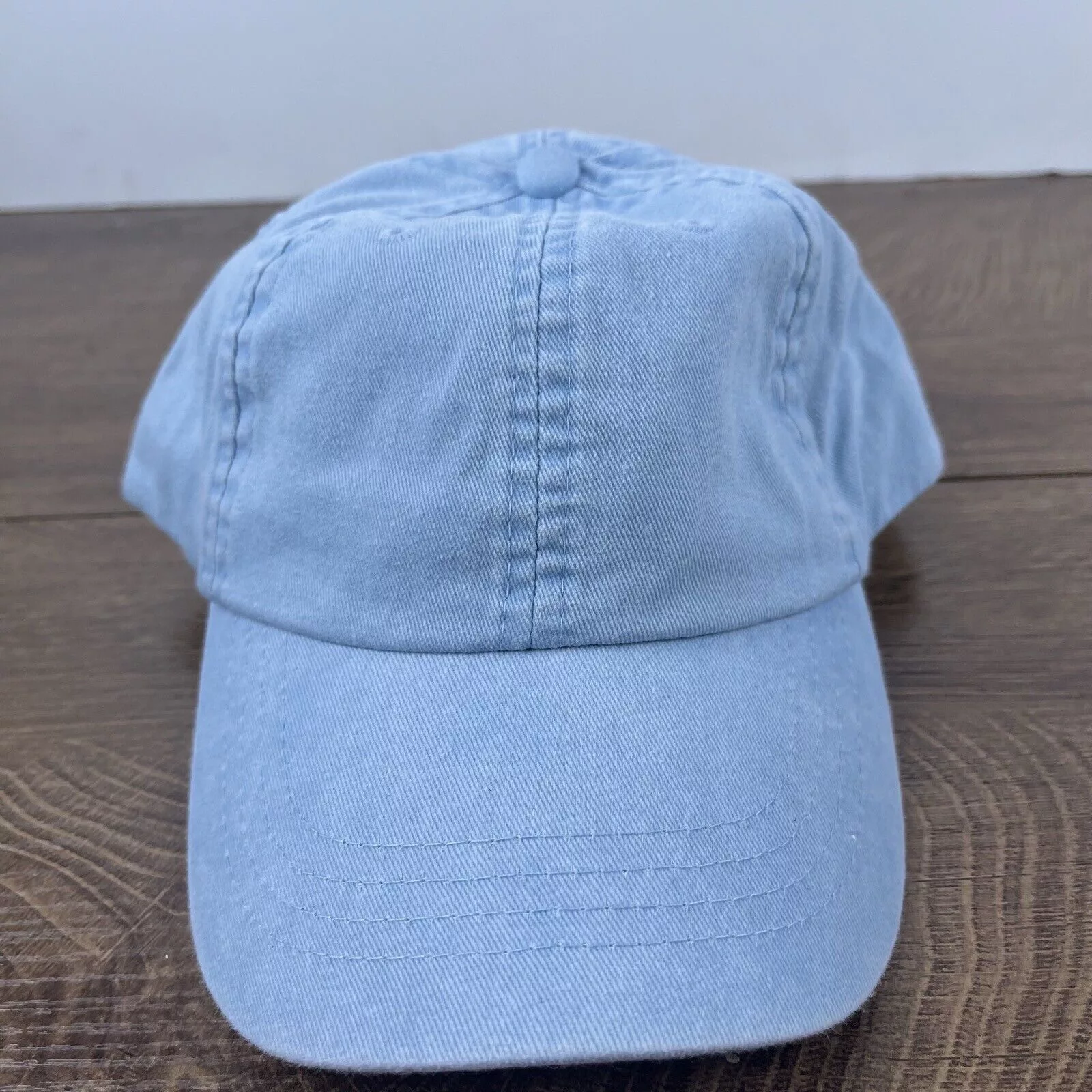 Other Hats Other Plain Light Blue Hat Blue Adjustable Hat Blue Adult Size Hat