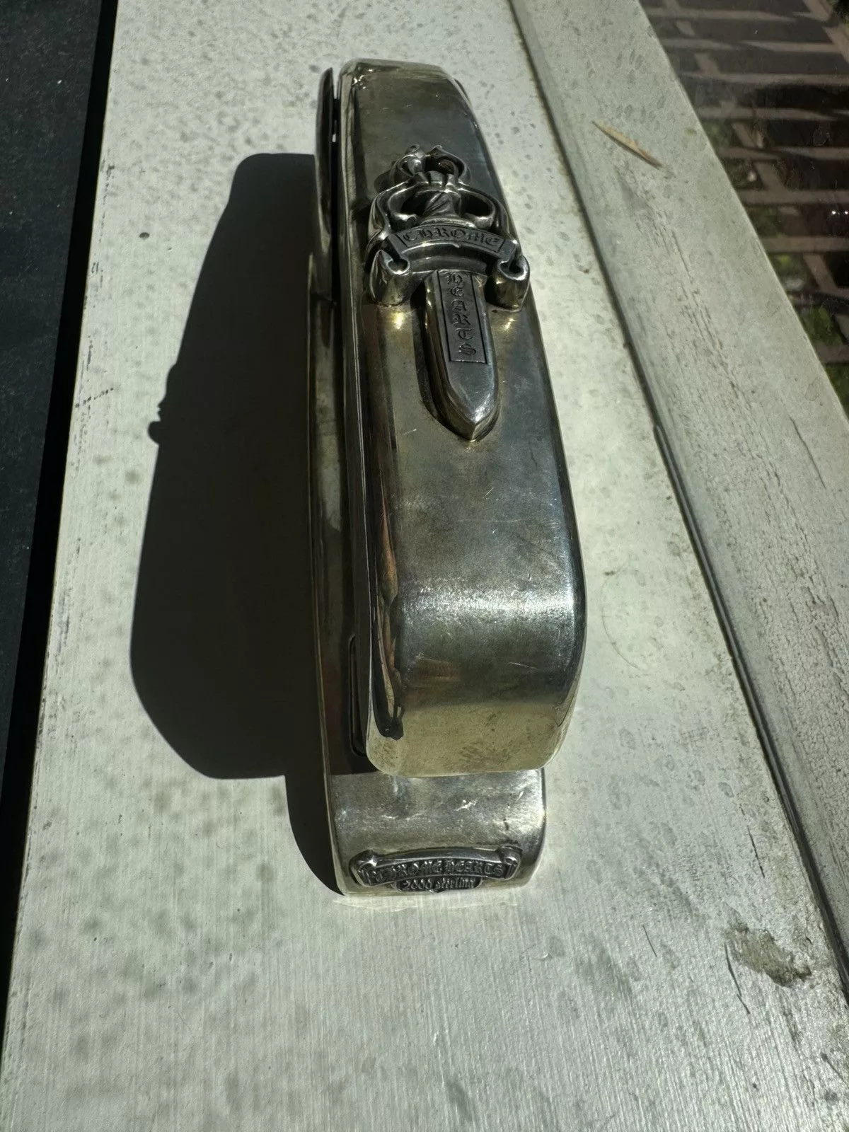 Chrome Hearts Miscellaneous Chrome Hearts Silver Dagger Stapler