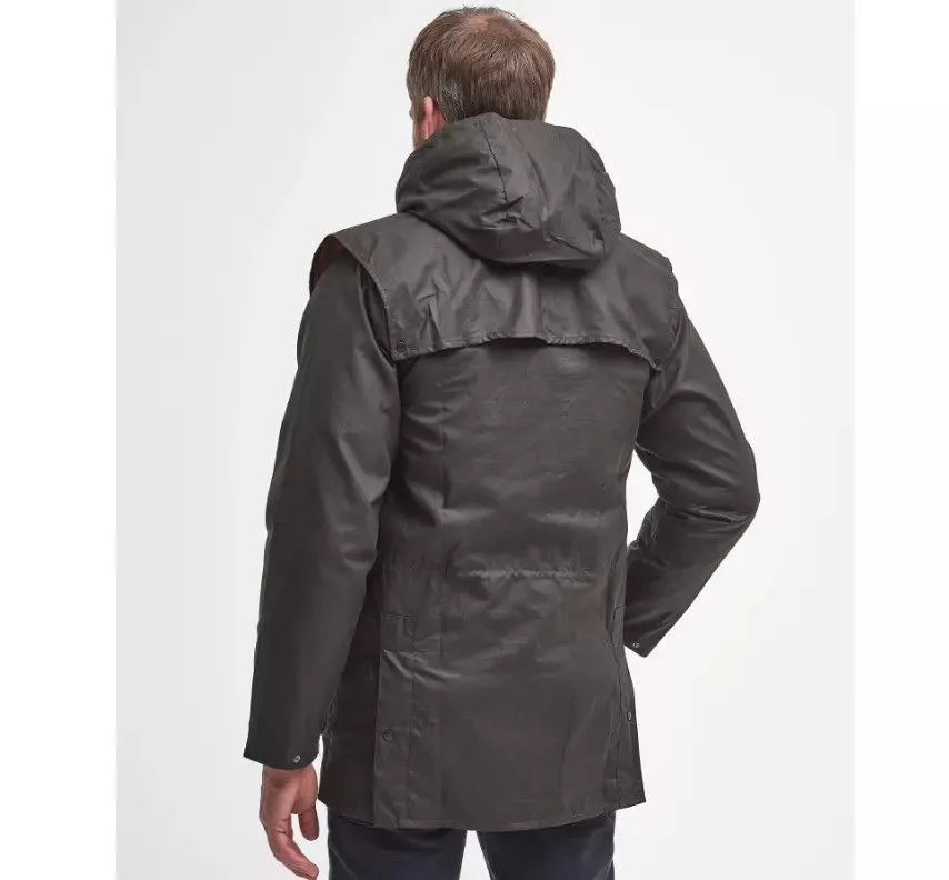 Barbour Light Jackets Barbour Classic Durham Wax Jacket Green