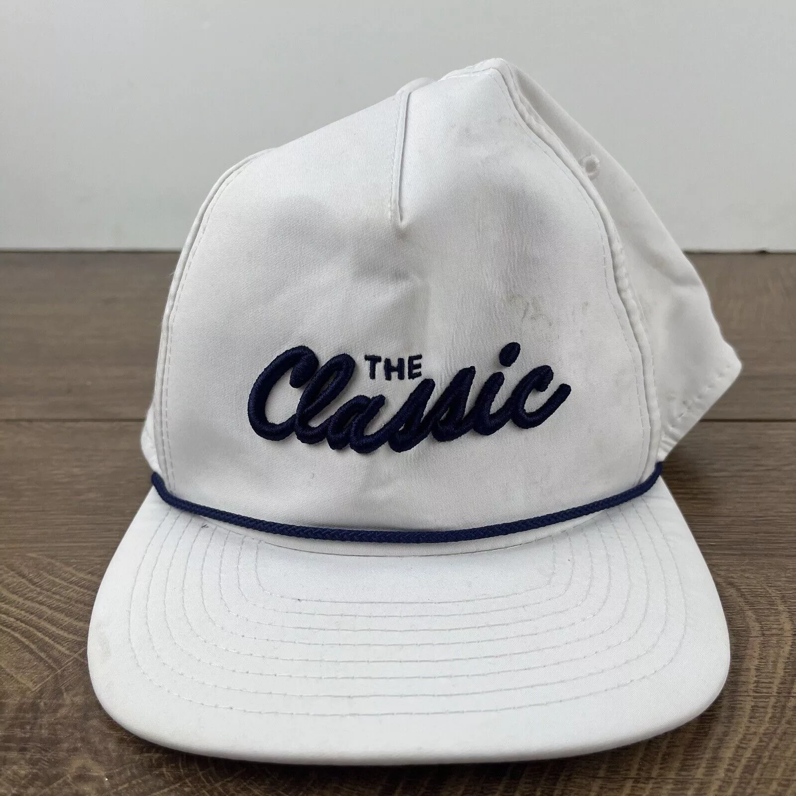 Other Hats Other The Classic Hat Classic Snapback Hat White Adjustable Hat Ad