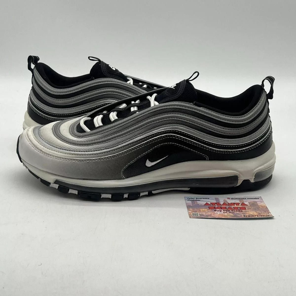 Nike Low Top Sneakers Nike Air max 97 reflective silver Black